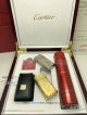 New Style Cartier Classic Fusion Sliver lighter Stainless Steel Cartier Logo Jet Lighter (4)_th.jpg